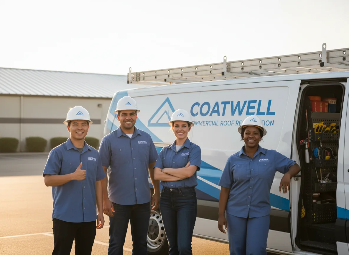 Commercial roof coating company in Sunshine, LA